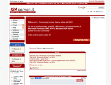 Tablet Screenshot of isaserver.it